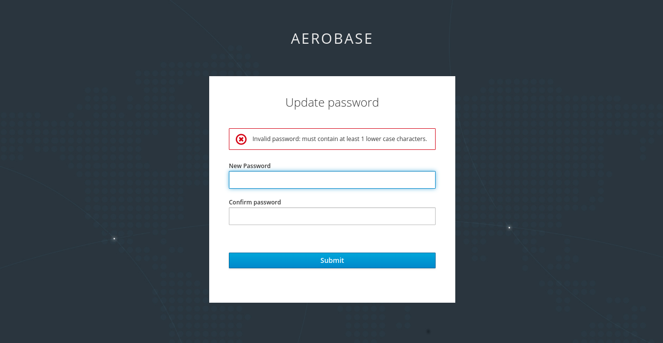failed password policy